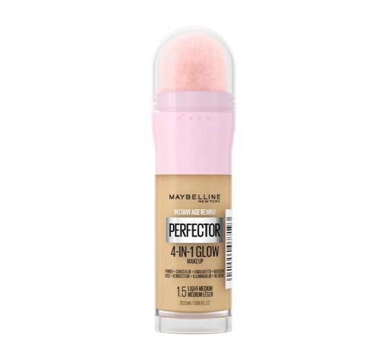 MAYBELLINE INSTANT ANTI AGE PERFECTOR 4IN1 ОСВІТЛЮЮЧИЙ ТОНАЛЬНИЙ ЗАСІБ 1.5 LIGHT MEDIUM 20МЛ