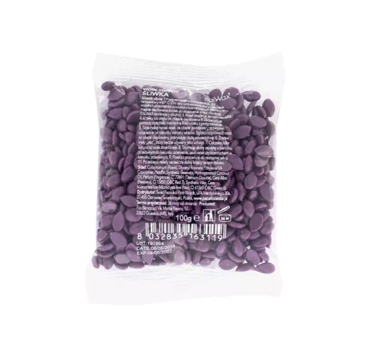ITALWAX HOT FILM WAX ВІСК ДЛЯ ДЕПІЛЯЦІЇ В ГРАНУЛАХ СЛИВА 100Г