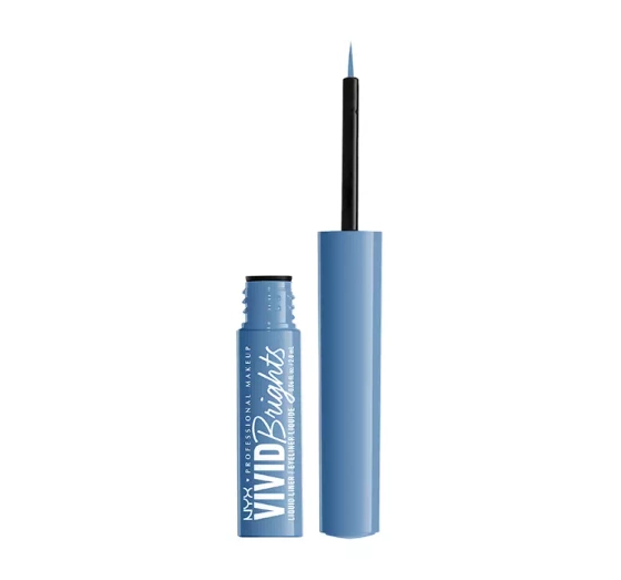 NYX PROFESSIONAL MAKEUP VIVID BRIGHTS ЖИДКАЯ ПОДВОДКА ДЛЯ ГЛАЗ 05 COBALT CRUSH 2МЛ