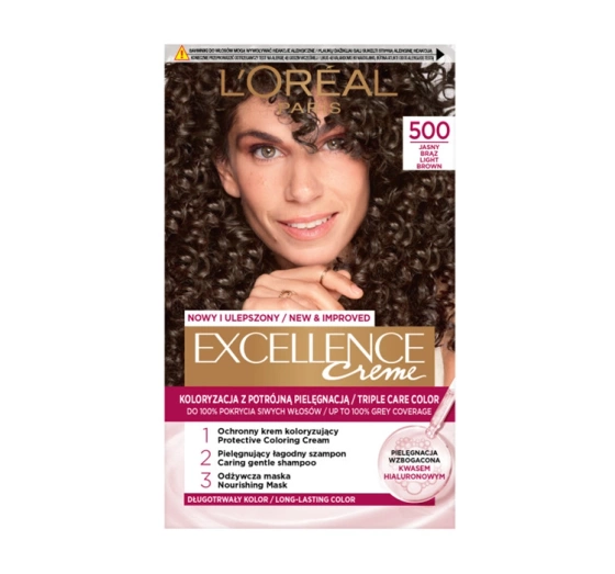 LOREAL EXCELLENCE CREME 5.00 СВІТЛИЙ КОРИЧНЕВИЙ