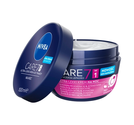 NIVEA CARE ЛЕГКИЙ КРЕМ ДЛЯ ЛИЦА НА НОЧЬ 100МЛ