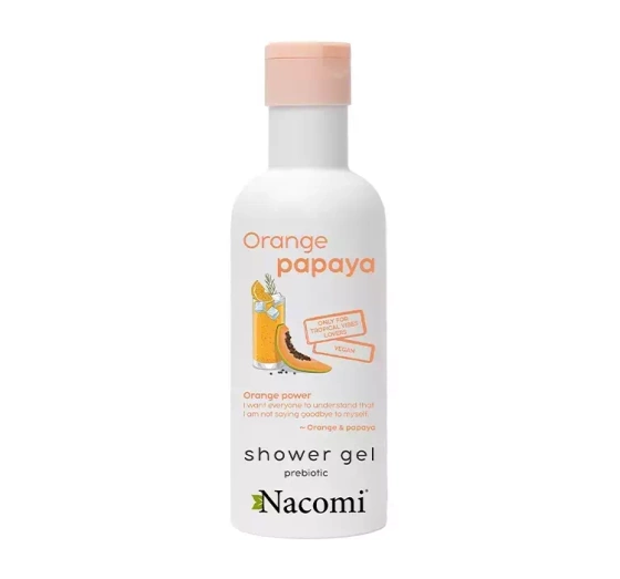 NACOMI ORANGE PAPAYA ГЕЛЬ ДЛЯ ДУША 300МЛ