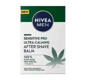 NIVEA MEN SENSITIVE PRO БАЛЬЗАМ ПІСЛЯ ГОЛІННЯ З НАСІННЯМ КОНОПЛІ 100МЛ