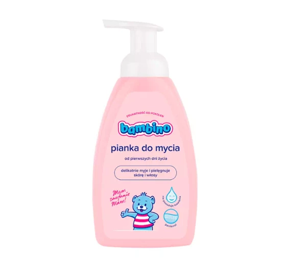 Нажмите на картинку, чтобы ее увеличить BAMBINO ПЕНКА ДЛЯ МЫТЬЯ МЛАДЕНЦЕВ 2В1 500МЛ