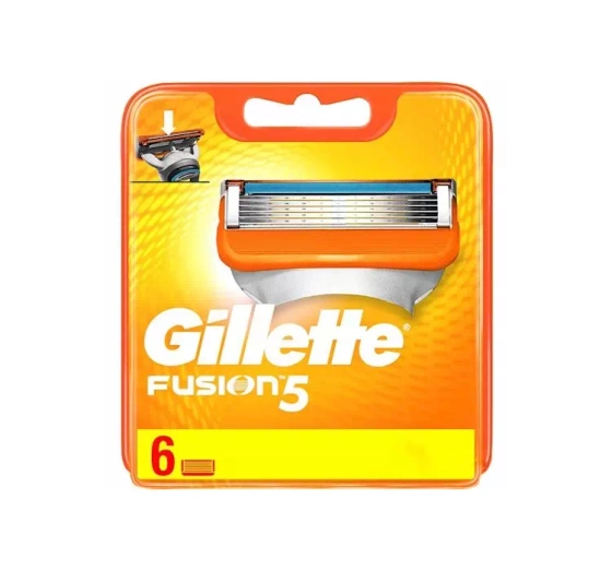 GILLETTE FUSION 5  КАРТРИДЖІ ДЛЯ БРИТВИ 6 ШТ