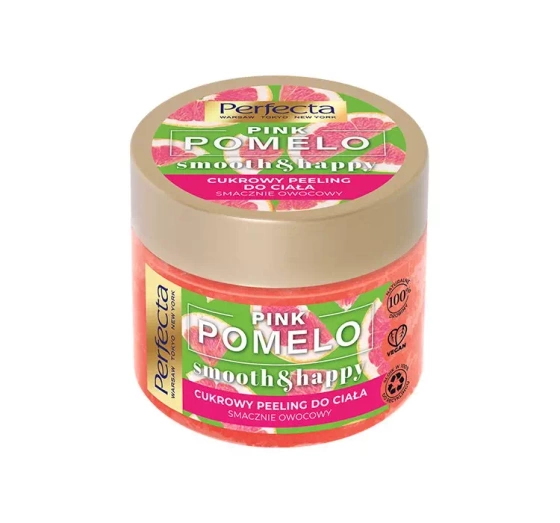 PERFECTA PINK POMELO SMOOTH & HAPPY ЦУКРОВИЙ СКРАБ ДЛЯ ТІЛА 300Г