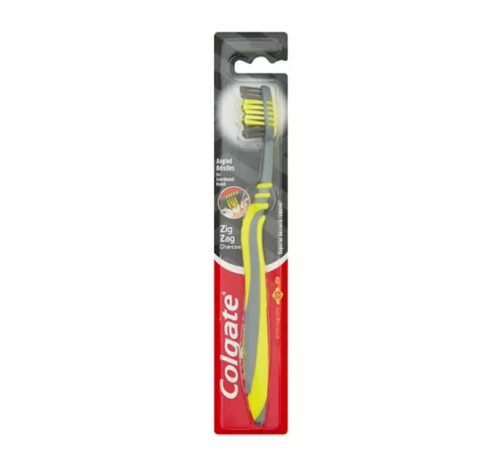 COLGATE ZIG ZAG CHARCOAL ЗУБНАЯ ЩЕТКА MEDIUM