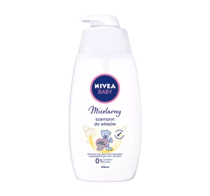 NIVEA BABY МІЦЕЛЯРНИЙ ШАМПУНЬ ДЛЯ ВОЛОССЯ ДЛЯ ДІТЕЙ ВІД ПЕРШОГО ДНЯ ЖИТТЯ 500МЛ
