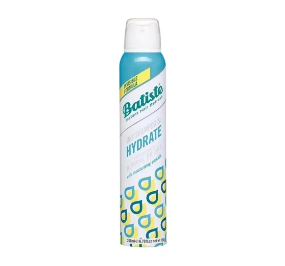 BATISTE DRY SHAMPOO & HYDRATE СУХОЙ ШАМПУНЬ 200МЛ