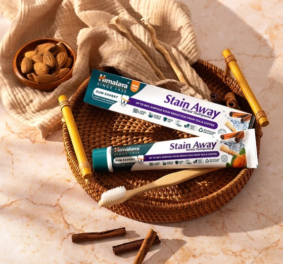 HIMALAYA STAIN-AWAY TOOTHPASTE ЗУБНА ПАСТА ПРОТИ ПІГМЕНТАЦІЇ 75МЛ