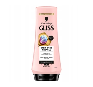 GLISS SPLIT ENDS MIRACLE КОНДИЦІОНЕР ДЛЯ ПОШКОДЖЕНОГО ВОЛОССЯ З ПОСІЧЕНИМИ КІНЧИКАМИ 200МЛ