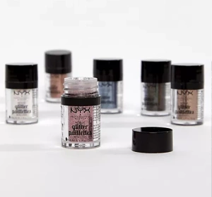 NYX PROFESSIONAL MAKEUP GLITTER BRILLANTS БЛИСКІТКИ ДЛЯ ОБЛИЧЧЯ ТА ТІЛА 08 BROWN 2,5Г