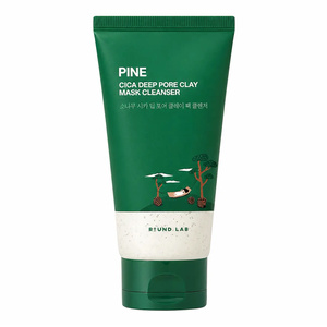 Round Lab Pine Cica Deep Pore Clay Mask Cleanser глиняная маска для умывания, очищающая поры 150 мл