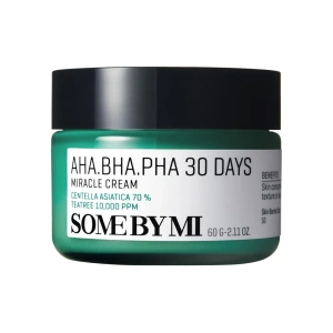 Some By Mi AHA BHA PHA 30 Days Miracle Cream успокаивающий крем для проблемной кожи 60 мл