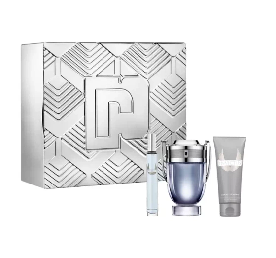 PACO RABANNE INVICTUS НАБОР ТУАЛЕТНАЯ ВОДА 100МЛ + 10МЛ + ГЕЛЬ ДЛЯ ДУША 100МЛ