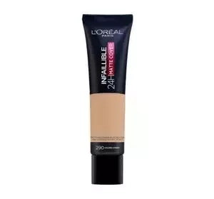 LOREAL PARIS INFAILLIBLE 24H MATTE COVER СТОЙКОЕ МАТИРУЮЩЕЕ ТОНАЛЬНОЕ СРЕДСТВО 290 GOLDEN AMBER 30МЛ
