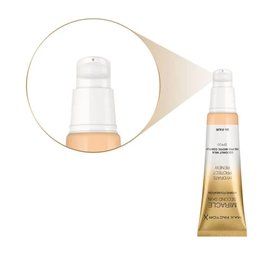 MAX FACTOR MIRACLE SECOND SKIN ТОНАЛЬНИЙ ЗАСІБ 07 NEUTRAL MEDIUM 30МЛ