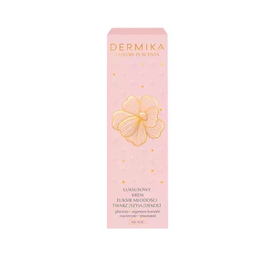 DERMIKA LUXURY PLACENTA РОСКОШНЫЙ КРЕМ НА НОЧЬ ДЛЯ ЗРЕЛОЙ КОЖИ 50 МЛ