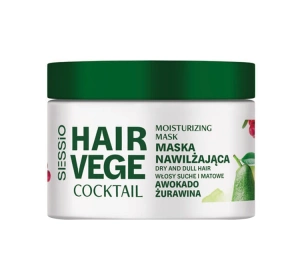 Sessio Hair Vege Cocktail увлажняющая маска для волос Авокадо Клюква 250 г