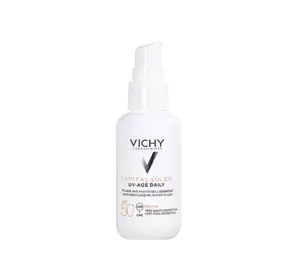 VICHY CAPITAL SOLEIL UV-AGE DAILY ФЛЮІД ПРОТИ СТАРІННЯ ШКІРИ SPF50+ 40МЛ