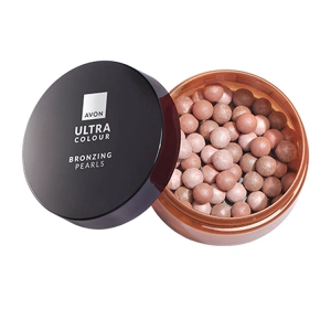 AVON BRONZING PEARLS БРОНЗЕР ДЛЯ ЛИЦА В ФОРМЕ ШАРИКОВ MEDIUM 28Г