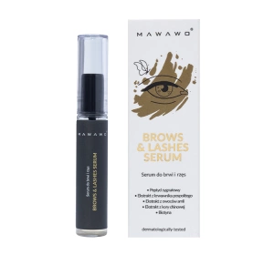 MAWAWO BROWS & LASESH СЫВОРОТКА ДЛЯ БРОВЕЙ И РЕСНИЦ 9 МЛ