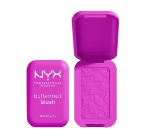 NYX PROFESSIONAL MAKEUP BUTTERMELT КОМПАКТНЫЕ РУМЯНА ДЛЯ ЩЕК 12 ALL THE BUTTA 5Г