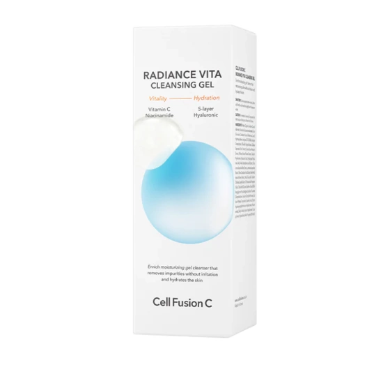 Cell Fusion C Radiance Vita очищувальний гель для обличчя 200 мл