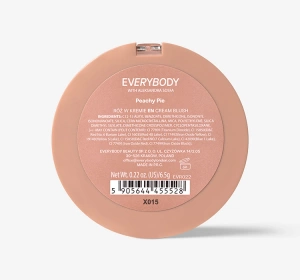 Everybody London x Aleksandra Sosfa кремовые румяна для щек Peachy Pie 6,5г