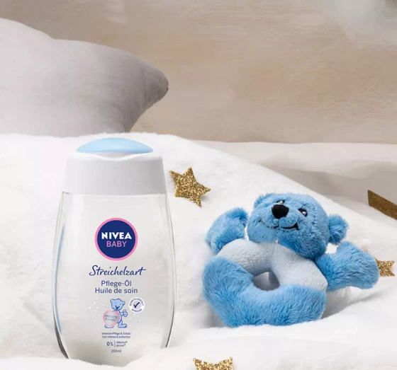 NIVEA BABY НІЖНЕ МАСЛО ДЛЯ ДОГЛЯДУ 200МЛ