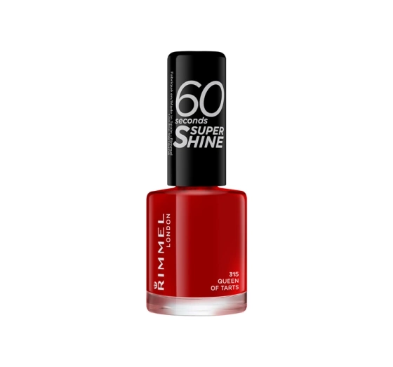 Rimmel 60 Seconds Super Shine лак для ногтей 315 Queen Of Tarts 8мл