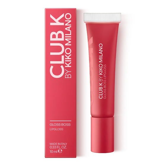 Натисніть на картинку, щоб її збільшити KIKO Milano Club K Gloss Boss Lip Gloss — зволожуючий блиск для губ 06 Just Me 10 мл