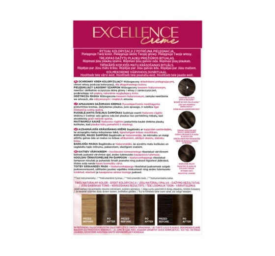 LOREAL EXCELLENCE CREME 4.00 КОРИЧНЕВЫЙ