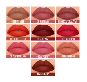 MAYBELLINE SENSATIONAL LIQUID MATTE ГУБНАЯ ПОМАДА 11 MADE EASY 7МЛ