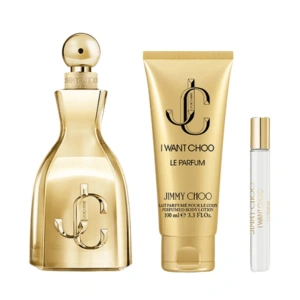 Jimmy Choo I Want Choo Le Parfum: духи 100 мл + 7,5 мл + бальзам для тела 100 мл