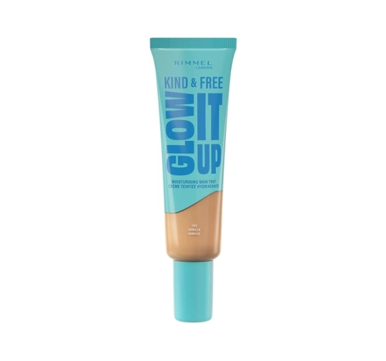 Rimmel Kind & Free Glow It Up легкое увлажняющее тональное средство 160 Vanilla 30мл