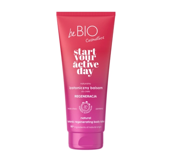 Натисніть на картинку, щоб її збільшити Bebio Start Your Active Day натуральний ізотонічний бальзам для тіла для регенерації 200 мл