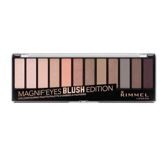 RIMMEL MAGNIFEYES PALETTE ПАЛЕТКА ТІНЕЙ 002 BLUSH EDITION 14,16Г