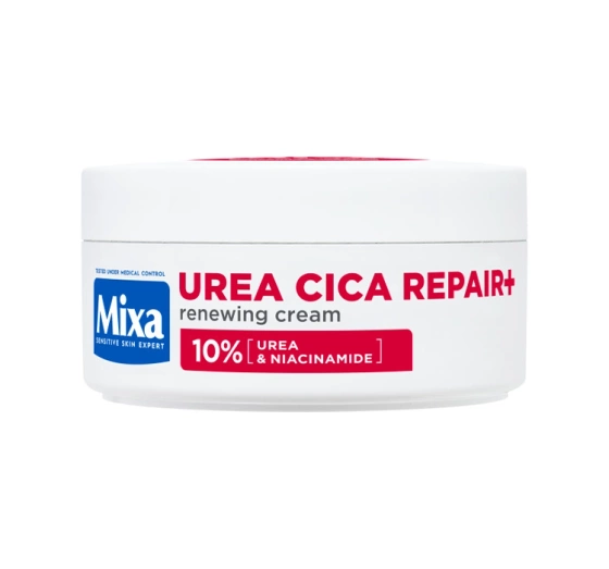 Mixa Urea Cica Repair+ багатофункціональний регенеруючий крем для тіла, обличчя та рук, для сухої шкіри 150 мл
