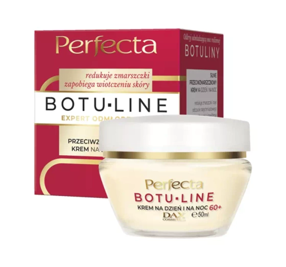 PERFECTA BOTU-LINE ІНТЕНСИВНИЙ КРЕМ НА ДЕНЬ І НІЧ ПРОТИ ЗМОРШОК 60+ 50МЛ