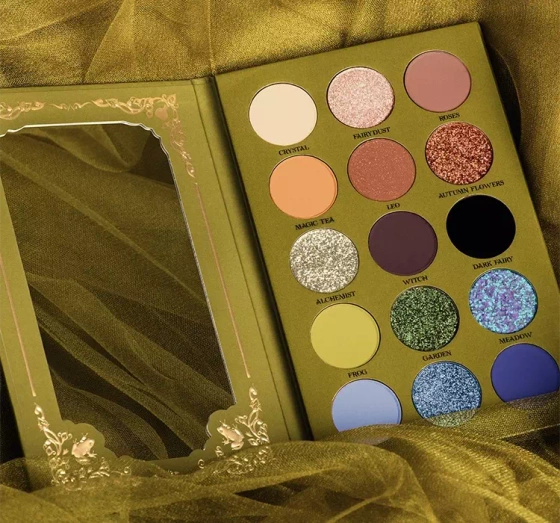 MIYO x FOGINTHEGARDEN x INCHIDRIS THE FROGS TALE ПАЛЕТКА ТЕНЕЙ ДЛЯ ВЕК 19,5Г