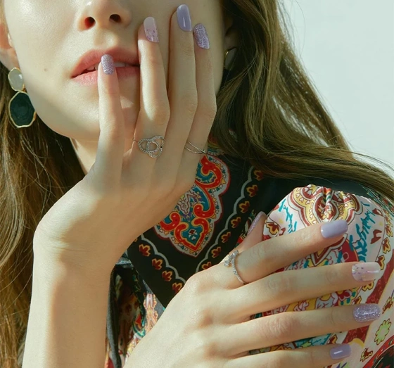 OHORA ГЕЛЕВЫЕ НАКЛЕЙКИ ДЛЯ НОГТЕЙ AFTERGLOW