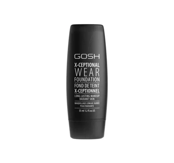 GOSH X-CEPTIONAL WEAR ТОНАЛЬНА ОСНОВА З  ЕФЕКТОМ ПОКРИТТЯ SUNNY 18 35МЛ