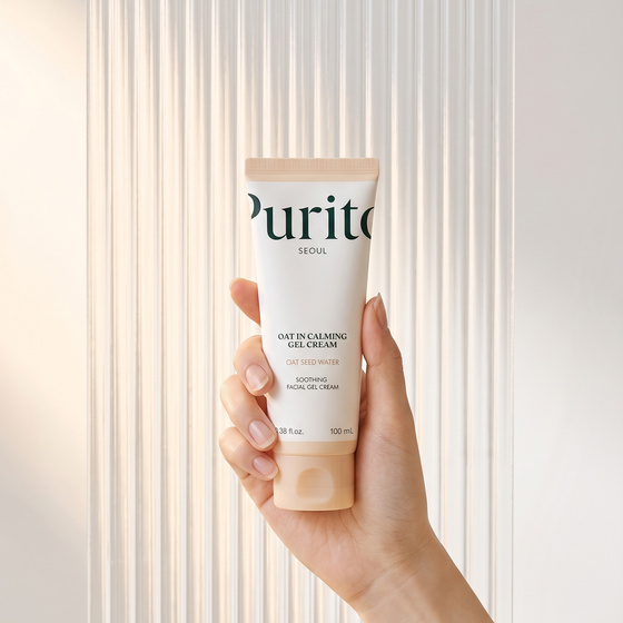 Purito Oat-in Calming заспокійливий гель-крем для обличчя з вівсом, 100 мл