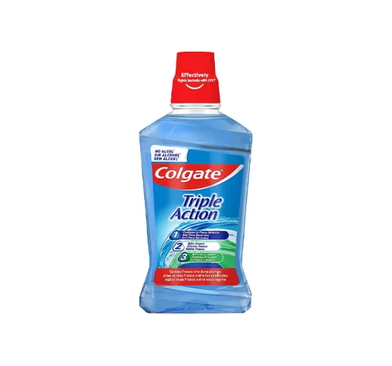 COLGATE TRIPLE ACTION СРЕДСТВО ДЛЯ ПОЛОСКАНИЯ РОТОВОЙ ПОЛОСТИ 250МЛ