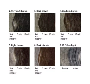 LISAP MILANO MAN КРАСКА ПРОТИВ СЕДИНЫ ДЛЯ МУЖЧИН 6 DARK BLONDE 60МЛ 