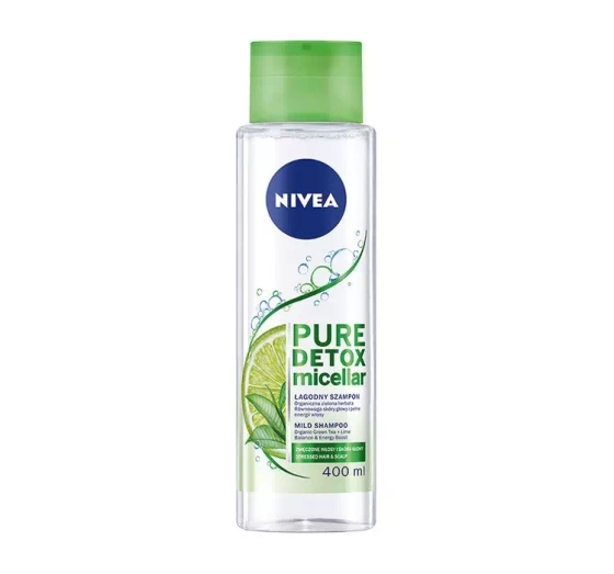 NIVEA PURE DETOX MICELLAR МИЦЕЛЛЯРНЫЙ ШАМПУНЬ 400МЛ