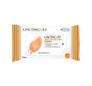 LACTACYD FEMINA САЛФЕТКИ ДЛЯ ИНТИМНОЙ ГИГИЕНЫ 15 ШТУК