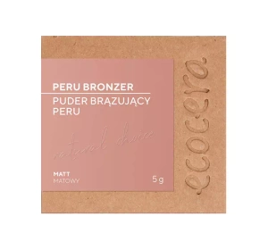 ECOCERA NATURAL CHOICE БРОНЗУЮЧА ПУДРА ВКЛАД-РЕФІЛ ДО МАГНІТНОЇ ПАЛЕТКИ PERU 5Г