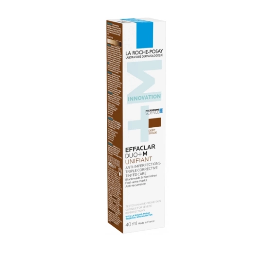 La Roche-Posay Effaclar Duo + M крем проти недосконалостей Deep Shade 40 мл